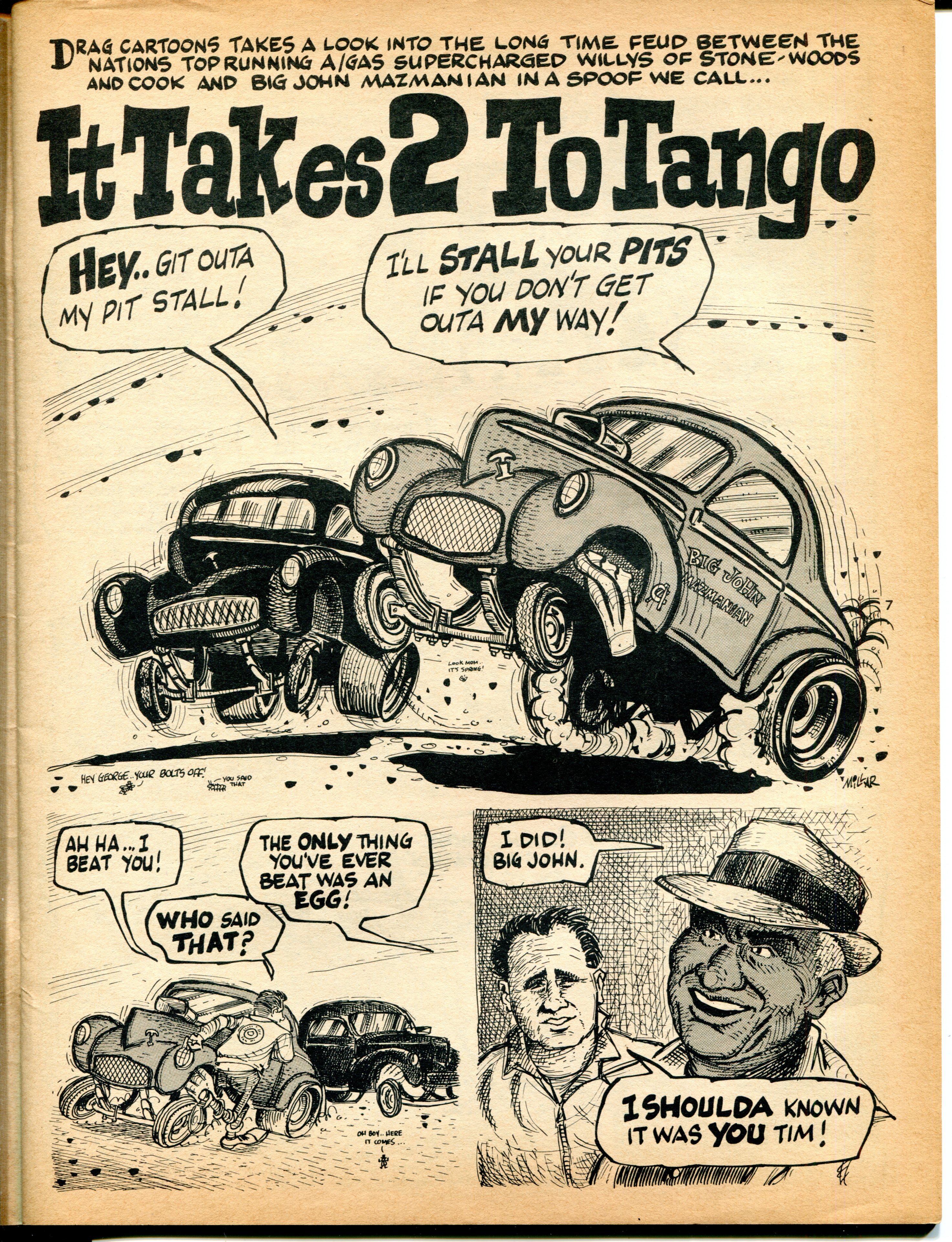 DRAG RAGS OF JULY-DEC 1965: FUELERS, FUNNIES AND GASSERS APLENTY